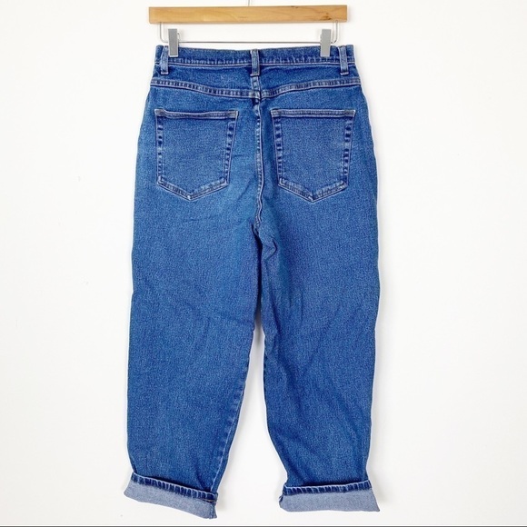 VINTAGE CHEROKEE High Waist Stretchy Ankle Jeans 6 Mom Jeans Casual Retro - Picture 2 of 7